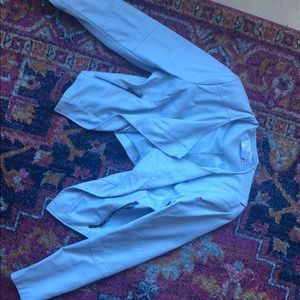 Baby blue jacket